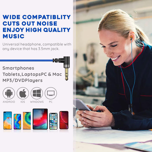 MIPEACE Ear Plug Headphones for Work, Custom-fit Work Earbuds Earphones-Safety Headphones for Construction Industrial...