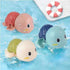 Turtle Baby Bath Toys for Toddlers, Funny Swimming Bath Toy Set for Boy Girl Gifts, Wind-up Bathtub Toys for Infants, Floating Water Pool Toys, 3 ...