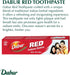 Dabur Red Natural Toothpaste - Ayurvedic Clinically Tested Formula for Oral Care - Promotes Healthy Gums, Fresh Breath, Clean and Strong Teeth - E...