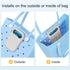 Doormoon Cell Phone Holder Compatible for Bogg Bag, Rubber Accessories for Beach Tote Bag Hanging Full Coverage Phone Holder(Grey)......