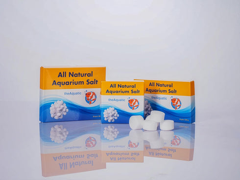 Premium Aquarium Salt, Aquarium Salt Freshwater Tablets for Aquarium Water Treatments Essential Supplies (20 Tablets)...