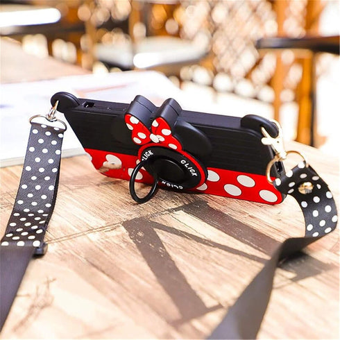 for Moto G Stylus 5G 2022 Case Cute 3D Camera with Rotating Ring Grip Holder Kickstand Lanyard Teens Girls Women Soft Silicone Rubber Cover for Mo...