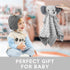 Pro Goleem Elephant Loveys for Babies Soft Security Blanket Infant Snuggle Toy Stuffed Animal Blanket Baby Registry Search Baby Boy Gifts for Infa...