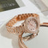 CdyBox 3Pack Ladies Diamond Watch Luxury Rhinestone Bracelet Quartz Analog Watches Set Wristwatch for Women...
