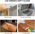 Soft Close Cabinet Hinges?Toy Box Hinges Soft Close? Slow Close Cabinet Lid Support Hinge for Wood? Soft Close Cabinet Damper Hinges for Wooden Bo...