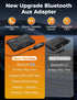 Arsvita Car Audio Cassette to Aux Adapter, 5.1 Bluetooth Receiver Kit for Cassette to Aux Adapter, Bluetooth Receiver Compatible with 3.5 MM Auxil...