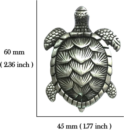 Turtle Drawer knobs Nautical Beach Ocean Theme Home Decor Drawer Pulls Handles for Dresser Cupboard Wardrobe Cabinet Kitchen Tortoise Knobs Pack o...