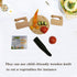 Wooden Kids Knife for Cooking,Kid Safe Knives,Kitchen Toy,Chopper,Vegetable and Fruit Cutter (For 2-8 Years Old)...