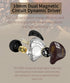 Kinboofi in Ear Monitor, CCZ Coffee Bean Stereo Wired Headphones, Dual Magnetic Circuit Dynamic Driver in-Ear Earphone, Noise Cancelling Headphone...