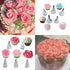 Hendiy 7Pieces/set Cake Decorating Tips Set Cream Icing Piping Fondant Rose Nozzle Pastry Tools Fondant Decorating Tools...