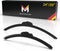 Mega Racer 24"+20" Wiper Blade, Automotive Replacement Windshield Wiper Blades For My Car, Windshield Wipers for Driver and Passenger Side, All Se...