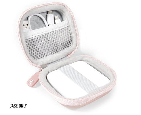 Credit Card Reader Case for Square Contactless and Chip Reader, USB Cables and Small Accessories, Mesh Pocket, Secure Elastic Strap, Easy to go Ca...