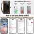 Defencase Compatible with iPhone 11 Case Wallet with RFID Blocking Card Holder for Women and Men, Fashion PU Leather Magnetic Snap Flip Zipper Str...