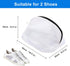 2Pcs Shoe Washing Bag for Washing Machine, LIOUCBD Mesh Laundry Bags for travel, Metal Zipper Wash Bag for Delicates, Shoe Dryer Bag for Sneakers ...