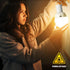 Rechargeable Light Bulbs, Battery Operated Light Bulb with Remote E26 LED Emergency Lightbulbs Warm White CCT with Timer Dimmable for Wall Wireles...