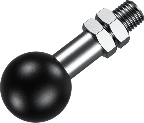 BRCOVAN 2 Pack, 1'' Ball Adapter with M10 x 1.25 x 15 Threaded Post Compatible with RAM Mounts B Size 1 Inch Ball Double Socket Arm...
