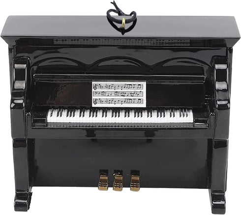 Broadway Gifts 2.8" Black Wood Upright Piano Ornament Decoration...