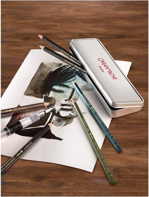 CARAN D'ACHE 0779-307 Caran d'Ache Gift Set, Graphite Line, Technaro Assortment, Genuine Import...