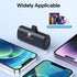 LENUTO Small Portable Charger for iPhone, with Built-in iOS Connector, 6000mAh 20W Fast Charging Mini Power Bank with LCD Display, Compatible with...
