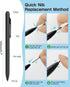 EMR Stylus Compatible with Remarkable 2, Replacement Digital Pen with Eraser, 4096 Pressure Levels, Palm Rejection, Tilt Support, for Remarkable/S...