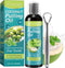 Coconut Oil mouthwash-Natural Teeth WHITENING×237ml-100% Pure Fractionated Coconut Oil whitening mouthwash-Helps Improve Oral Hygiene-Tongue Scrap...