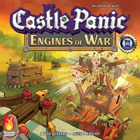Engines of War ?Castle Panic Expansion ?Board Game for Adults and Family ?Cooperative Board Game ?Ages 8+ ?for 1 to 6 Players...