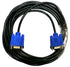 Blue Connectors HD15 Male to Male SVGA VGA Long Video Monitor Cord Cable for TV Computer Projector (Blue 10ft)...