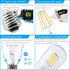 Dimmable Vintage Edison LED Bulb,Antique 40W Vintage Edison Bulb,E26 Light Bulb Led Bulb 400 Lumens Warm white 2700K,Pack of 6...