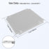 LeMotech Junction Box Mounting Plate ABS Plastic Internal Panel w/Screws for Installation on Electrical Box with Latches 7.2"x7.2"...