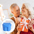2 Pack Denture Case, Denture Cup Retainer Cleaner Case Denture Cups for Soaking Dentures False Teeth Container Portable Retainer Case with Srainer...