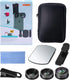 Phone Camera Lens, 198 Fisheye Lens + 120 Super Wide-Angle Lens + 20x Macro Lenses Camera Photography Accessories kit Gadgets for iPhone Samsung A...