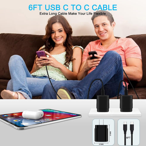 25W Super Fast Charger Type C for Samsung Galaxy A54 5G A14 A13 S23 S23+ S23 Ultra S22 S21 FE S20 A03s A53 A04s A23 A33 A34,Z Fold4 3 Z Flip4,USB ...