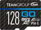 TEAMGROUP Go Card 128GB Micro SDXC UHS-I U3 V30 4K for GoPro & Action Cameras Flash Memory Card with Adapter for Outdoor 4K Shooting TGUSDX128GU30...