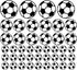 43 Pcs Soccer Stickers, Kids Soccer Ball Stickers Decals for Kids Room, Football Wall Decal Sticker Vinyl Art DIY Sticker for Boys Bedroom Playroo...