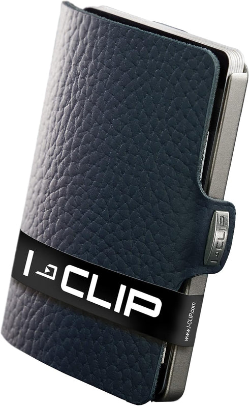 I-CLIP, Premium Men's Leather Wallet, Versatile Changeable Money clip, Secure Card Holder, Compact Men's Wallet Minimalist, Sleek Slim Design, Per...