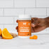VitaHustle Turmeric Ginger Gummies for Inflammation, Joint Flexibility, Muscle Recovery, Low Sugar, Vegan, Gluten Free, Non GMO, Orange Flavor, 50...