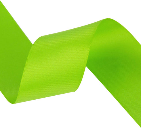 VATIN Double Face Apple Green Satin Ribbon 1-1/2" Continuous 25 Yards,Green Polyester Fabric Ribbon use for Bows Bouquet, Gift Wrapping, Floral Ar...