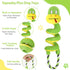 Squeaky Dog Toys for Large Dogs, Interactive Tug of War Puppy Toys with Pull Rope, Stuffed Pet Dog Toys with Soft Fabric Suitable for Small, Mediu...