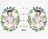 Baby Monthly Milestone Blanket Twins - Newborn Month Blanket Unisex Neutral Personalized Shower Gift Leaf Nursery Decor Photography Background Pro...