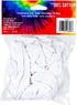 Tulip Scrunchies 4 Pack Tie Dye Accessory, 4 Count (Pack of 1), White...