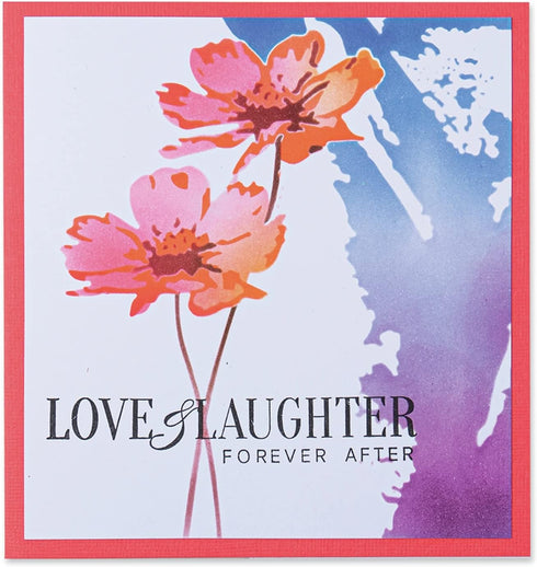 Sizzix Layered Stencils 4PK -Flowers by Olivia Rose, 665261...