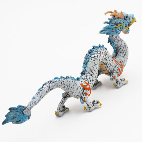 Gemini&Genius Chinese Dragon Toys, 2024 Year of The Sea Dragon Mascot Action Figures, Standing Dragon Animals, Toy Gifts or Ornament for Chinese N...