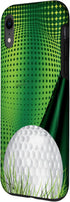iPhone XR Golf Ball Phone Case Gift with Green Abstract Background Case...