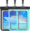 3-Pack Waterproof Phone Pouch, Cruise Ship 2024 Essentials Must Haves Dry Bag for Vacation Beach Travel Kayak Summer Accessories, Water Proof Case...