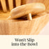 Totally Bamboo Salad Hands – Bamboo Salad Serving Utensils for Serving & Tossing...
