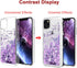 for iPhone 11 Pro Max Case, Double Layer Design Bling Flowing Liquid Floating Sparkle Colorful Glitter Waterfall TPU Protective Phone Case for iPh...