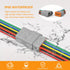 Newdeli Deutsch 12 Pin Connector Kit Waterproof Electrical Connector 16 AWG Male and Female Automotive Wire Connectors for Car Truck Boat, Dt Conn...