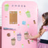 Boba Tea Sticky Notes Set, 550 Sheets Bubble Tea Sticks Self-Stick Notes Pads, Self-Adhesive Cute Boba Tea Separation Tabs Writing Colorful Memo P...