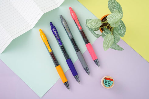 PILOT G2 Limited Edition Harmony Ink Collection Retractable Gel Pens, 0.7mm Fine Point, Assorted Ink, 10-Pack...