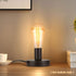 Industrial Table Lamp Base, E26 E27 Lamp Base Without Shade, Mini Short Desk Lamp Exposed Bulb Base, Simple Metal Edison Light Bulb Stand, with 5....